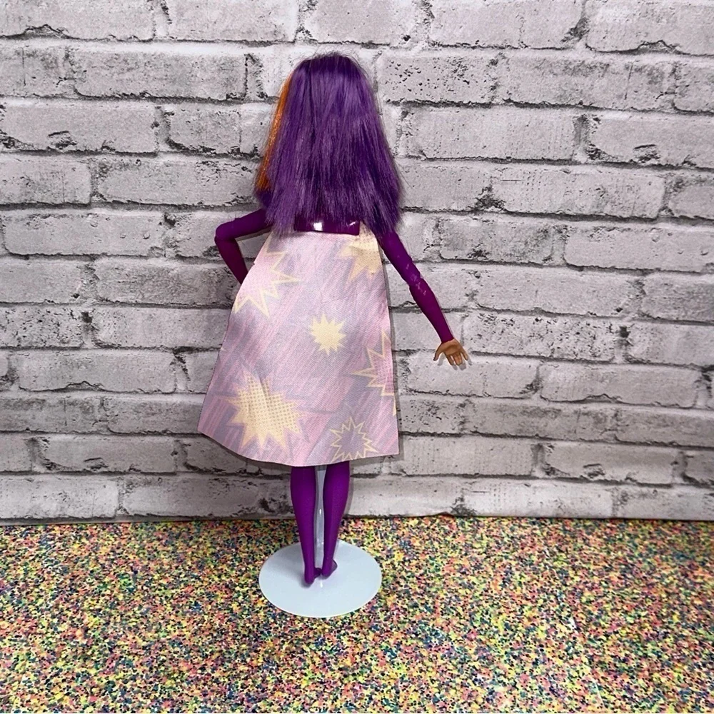 Barbie Princess Power Doll DHM65 Purple Hair Cape 2015 Mattel